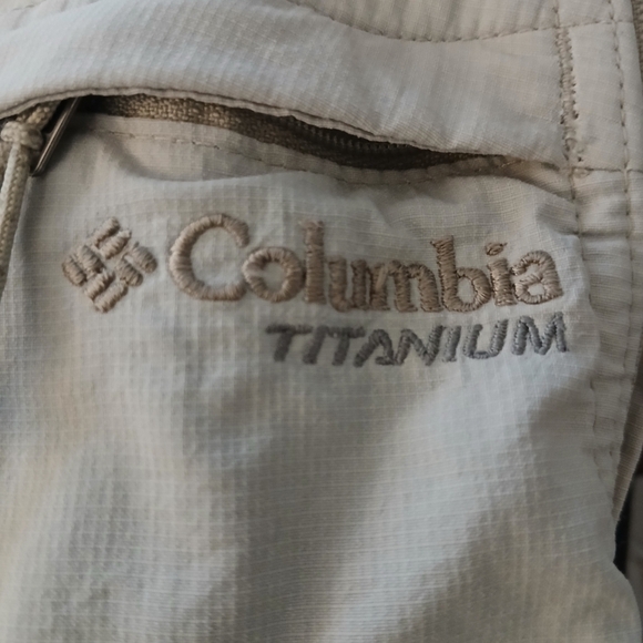Columbia Titanium Omni Dry Convertible Pants Nylon Waterproof Mens Size L.  FL - Picture 8 of 11